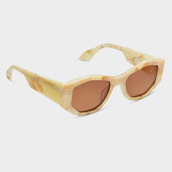 Diff Sunglasses Zoe Milk-N-Honey new in case - Picture 4 of 12